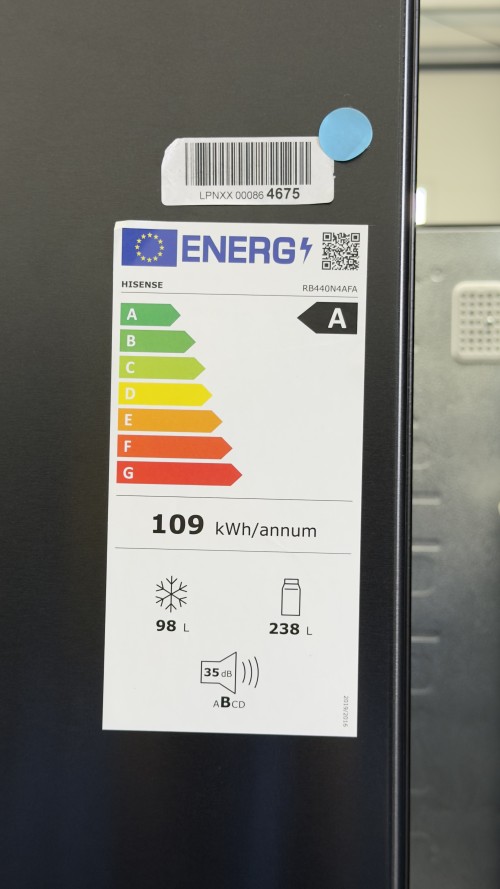 Hisense 336 L, RB440N4AFA Combină frigorifică NoFrost Clasa A import Germania 🇩🇪