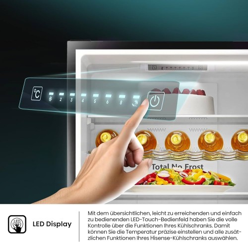 Hisense 336 L, RB440N4AFA Combină frigorifică NoFrost Clasa A import Germania 🇩🇪