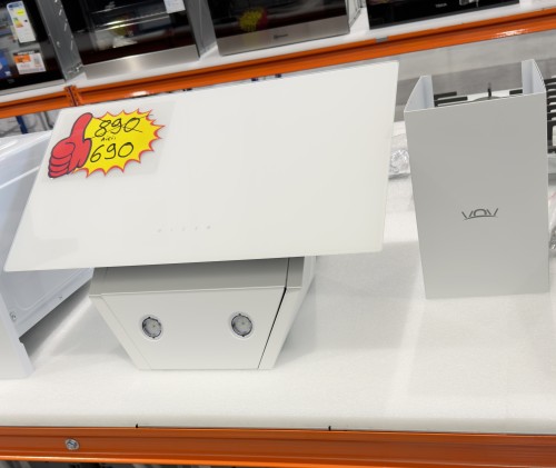 VOV 60 cm VDG60001MGWE Hotă decorativă sticlă albă import Slovacia 🇸🇰