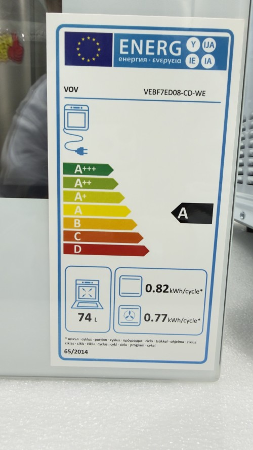 VOV 74L VEBF7ED08-CD-WE Cuptor electric încorporabil funcție airfry import Slovacia 🇸🇰