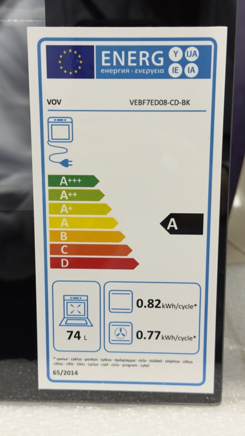 VOV VEBF7ED08-CD-BK Cuptor incorporabil electric import Slovacia 🇸🇰
