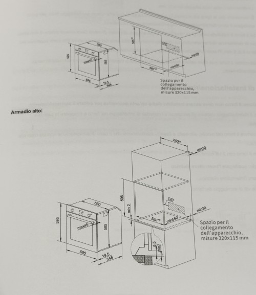 VOV VEBF7ED08-CD-BK Cuptor incorporabil electric import Slovacia 🇸🇰
