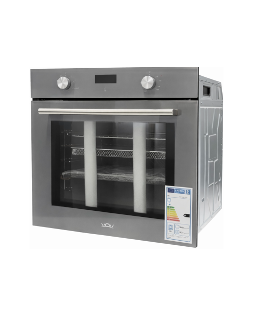 VOV 74L, VEBF7ED08-CD-GY – Cuptor electric incorporabil AirFry, Grill, Clasa A import Slovacia 🇸🇰