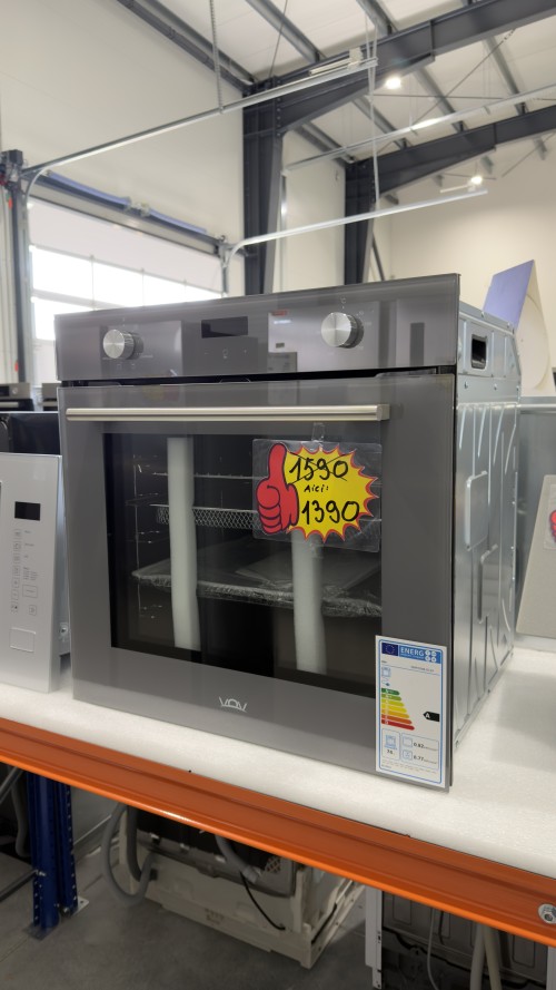 VOV 74L, VEBF7ED08-CD-GY – Cuptor electric incorporabil AirFry, Grill, Clasa A import Slovacia 🇸🇰