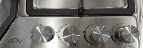 VOV 60cm, VGH60-4012GLBK / GLBKO Plită pe gaz incorporabilă – 4 arzătoare, inox import Slovacia 🇸🇰