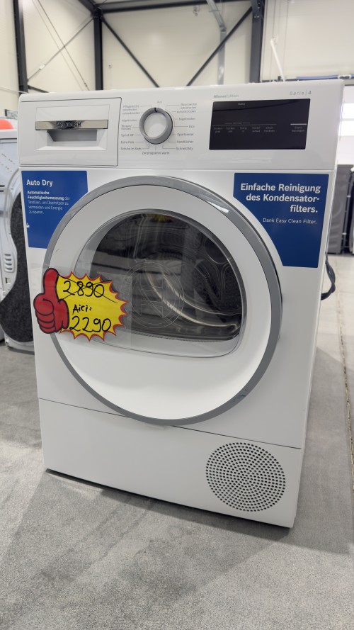 Bosch WTH85VWJN Uscător rufe cu pompă de căldură, Serie 4, 8 kg, import Germania 🇩🇪