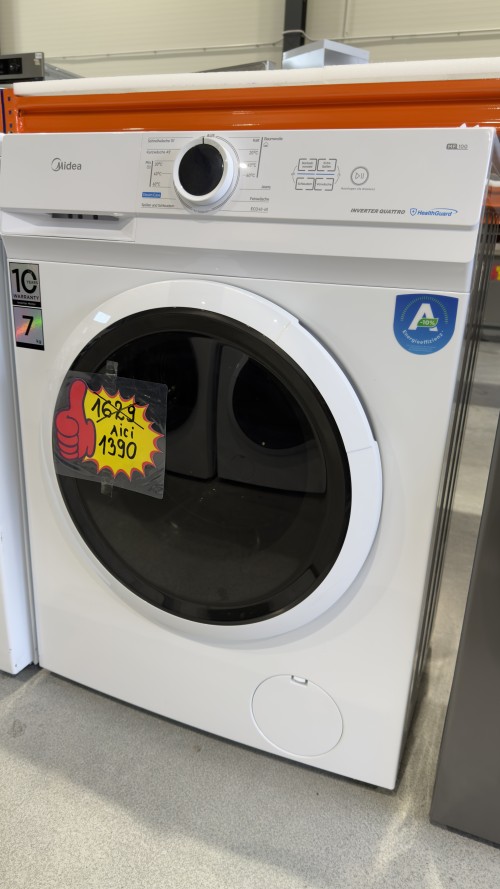 Midea 7 kg, MF10EW70BA10 Mașină de spălat rufe Clasa A Inverter import Germania 🇩🇪