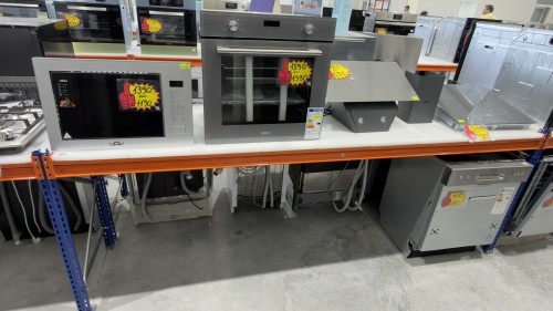 Set complet bucătărie VOV – Cuptor + Plită inducție + Hotă + Microunde, gri, import Slovacia 🇸🇰