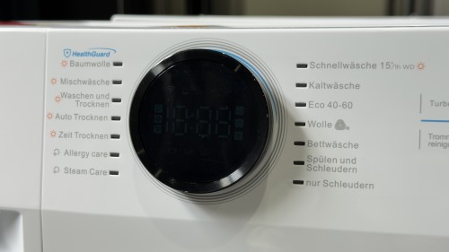 Midea 8/6 kg, MF200D86WB-14DAS – mașină de spălat cu uscător, Clasa A/D, import Germania 🇩🇪