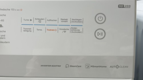 Midea 8/6 kg, MF200D86WB-14DAS – mașină de spălat cu uscător, Clasa A/D, import Germania 🇩🇪