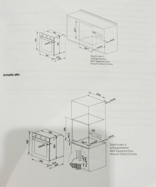 Set bucătărie VOV – Cuptor electric + Plită pe gaz, inox, import Germania 🇩🇪