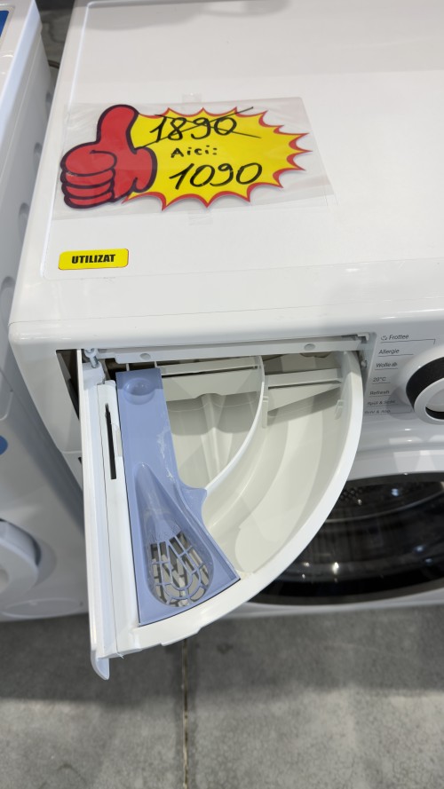 Bauknecht 7 kg, W Active 711 A – Mașină de spălat rufe Clasa A, Motor Inverter, Steam