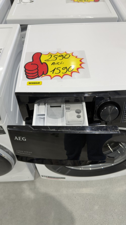 AEG 8 kg, LR6AMZ48FL Mașină de spălat rufe Clasa A Inverter import Germania 🇩🇪
