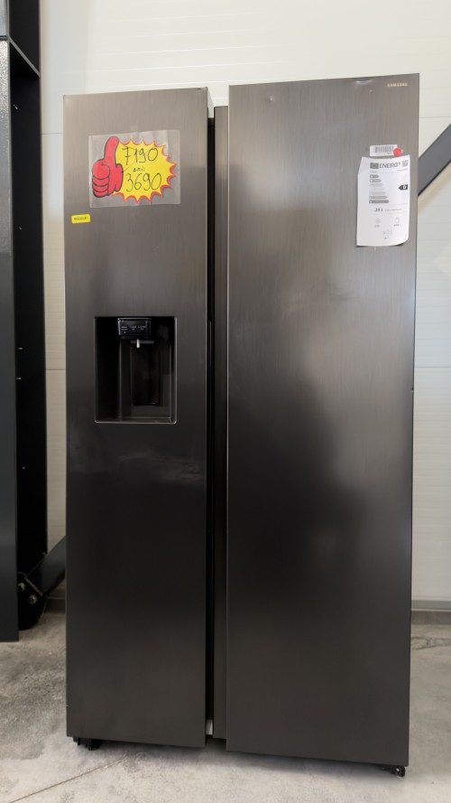 Samsung 634 L, RS6GCG885DB1, Side by Side, Clasa D, Ice & Water Dispenser – import Germania 🇩🇪