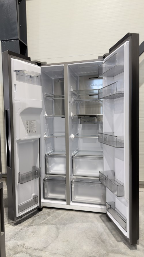 Samsung 634 L, RS6GCG885DB1, Side by Side, Clasa D, Ice & Water Dispenser – import Germania 🇩🇪