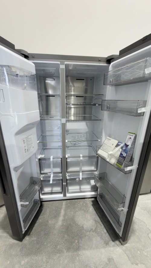Samsung 634 L, RS80F66KBF, Side by Side, Clasa B, Ice & Water Dispenser – import Germania 🇩🇪