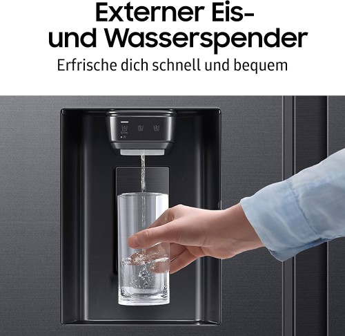 Samsung 634 L, RS80F66KBF, Side by Side, Clasa B, Ice & Water Dispenser – import Germania 🇩🇪