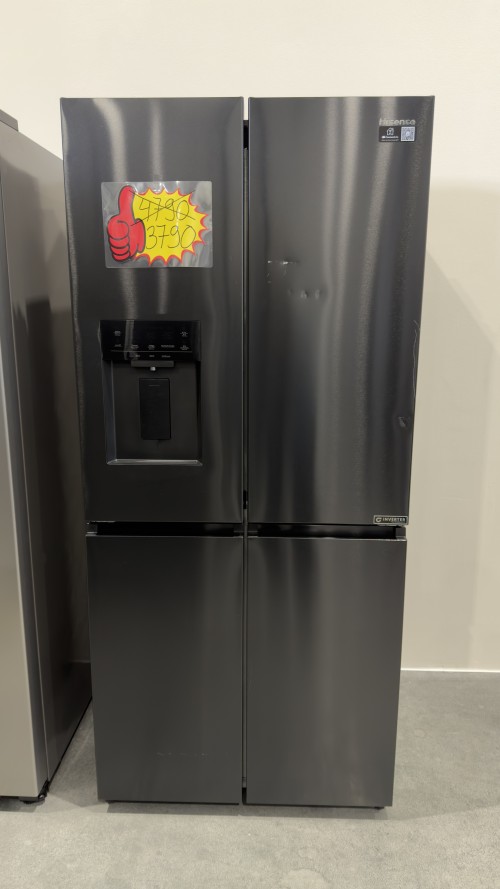 Hisense 470 L, RQ5P470SMFE, French doors Multi Door, Clasa E, Dispenser apă – import Germania 🇩🇪