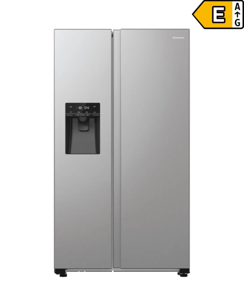 Hisense 566 L, RS5P535NTCE, Side by Side, Clasa E, Dispenser apă & gheață – import Germania 🇩🇪