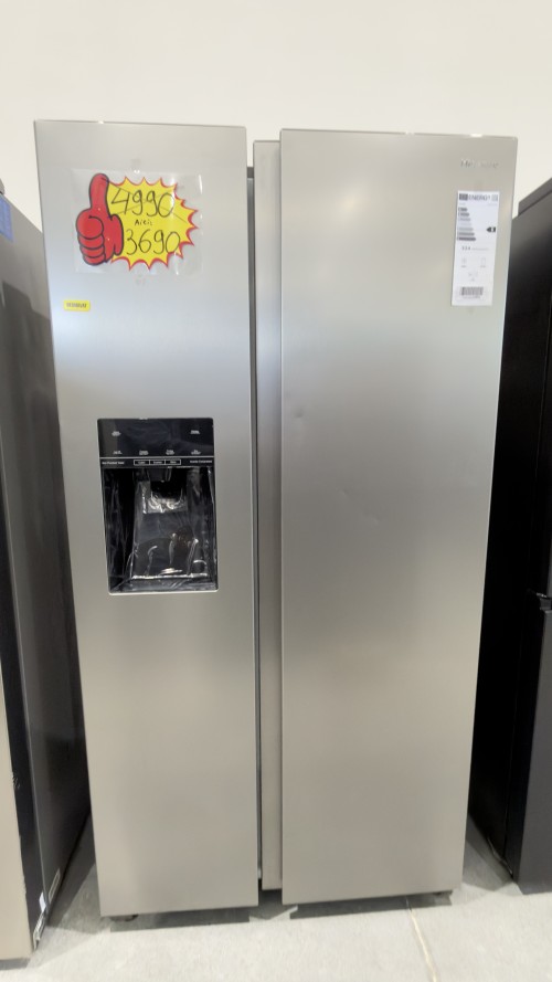 Hisense 566 L, RS5P535NTCE, Side by Side, Clasa E, Dispenser apă & gheață – import Germania 🇩🇪