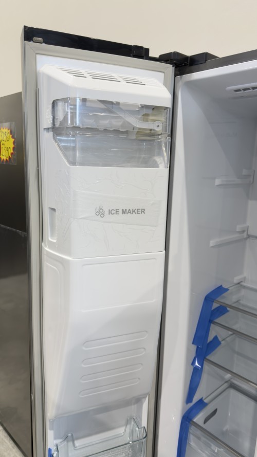 Hisense 566 L, RS5P535NTCE, Side by Side, Clasa E, Dispenser apă & gheață – import Germania 🇩🇪