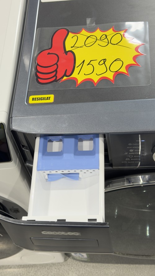 Cecotec 10 kg, 02799, mașină de spălat rufe 1400 rpm, Clasa A, Inverter – import Germania 🇩🇪