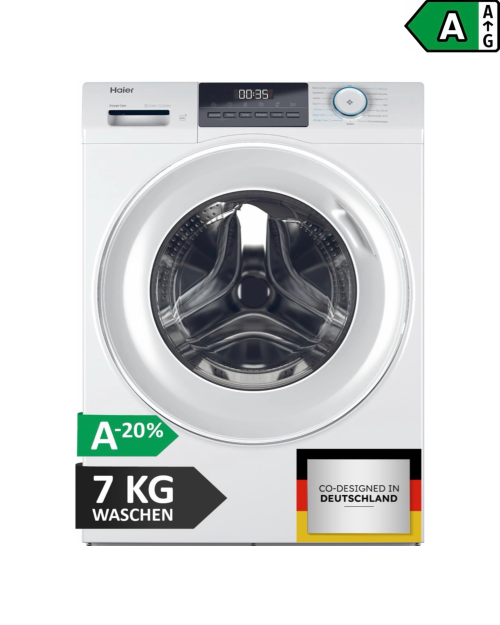 Haier 7 kg, HW70-BP14929BU1, mașină de spălat rufe 1400 rpm, Clasa A, Direct Motion – import Germania 🇩🇪