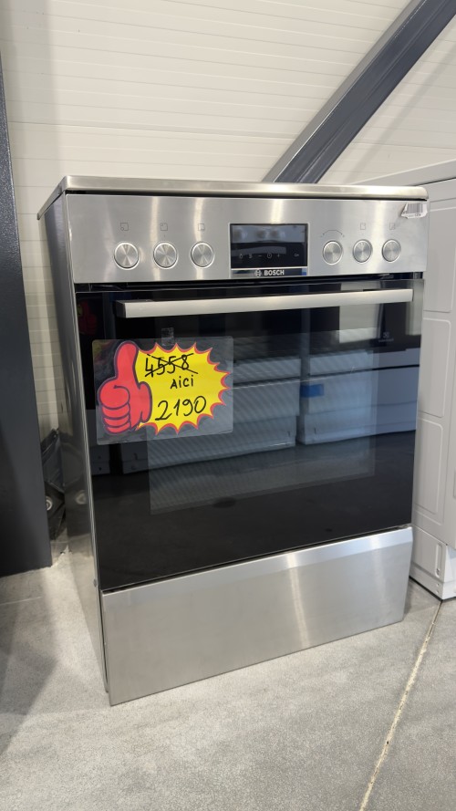 Bosch 60 cm, HKS79U250, aragaz electric cu plită vitroceramică, Clasa A – import Germania 🇩🇪