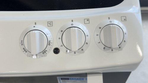 Electrolux 55cm, EKC4011AOW, aragaz electric cu plită vitroceramică, cuptor de 77 L, Clasa A – import Germania 🇩🇪