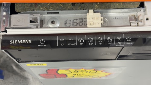 Siemens 14 seturi, SX65ZX07CE, mașină de spălat vase încorporabilă 60 cm, Clasa B – import Germania 🇩🇪