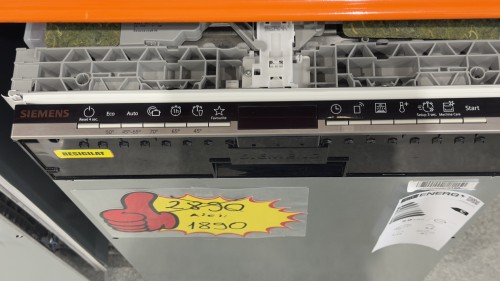 Siemens 10 seturi, SR63EX24KB, mașină de spălat vase încorporabilă 45 cm, Clasa C – import Germania 🇩🇪