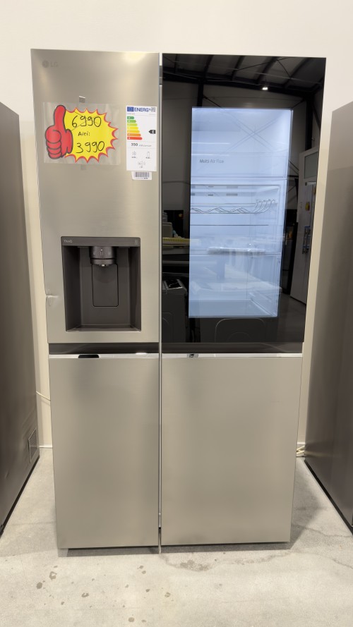 LG 635L, GSGV81PYLL combină frigorifică side by side InstaView WiFi dozator apă/gheață import Germania 🇩🇪