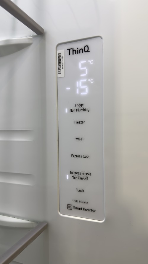 LG 635L, GSGV81PYLL combină frigorifică side by side InstaView WiFi dozator apă/gheață import Germania 🇩🇪