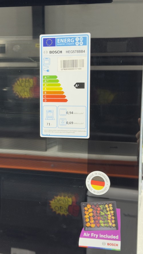 Bosch 60 cm HEG578BB4 set cuptor cu + plită inducție 60 cm set incorporabil import Germania 🇩🇪