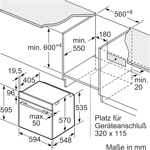 Bosch 60 cm HEG578BB4 set cuptor cu + plită inducție 60 cm set incorporabil import Germania 🇩🇪
