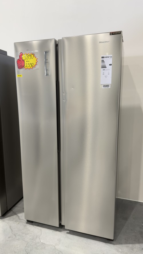 Hisense 519L, RS677N4BIE Side by Side inox No Frost import Germania 🇩🇪