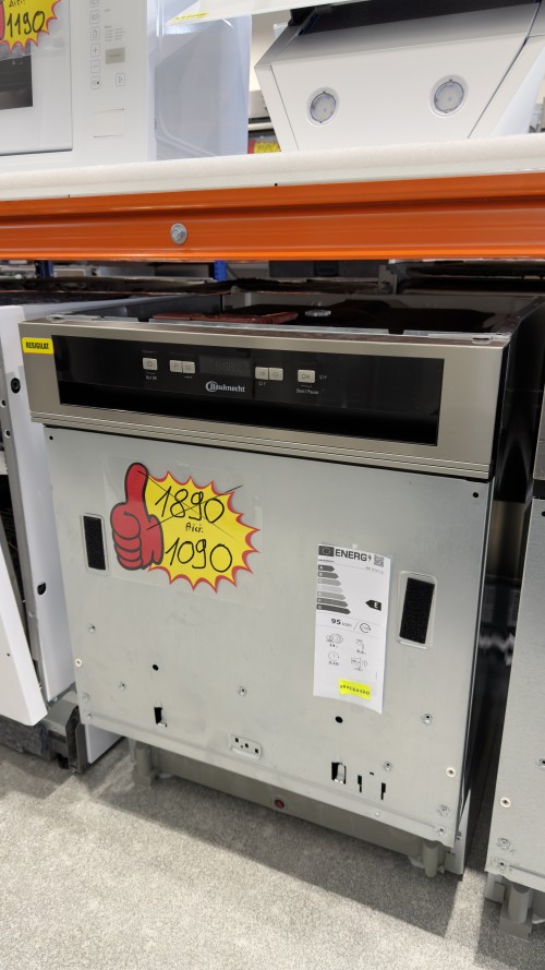 Bauknecht 14 seturi ,BBC 3C26 X (2) Mașină de spălat vase incorporabilă Clasa E import Germania 🇩🇪