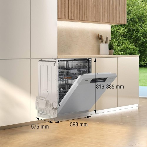 GORENJE 14 seturi, GU642D90X Mașină de spălat vase Clasa D TotalDry inox import Germania 🇩🇪