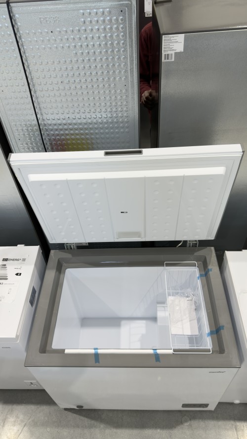 COMFEE 200L, RCC201WH6(E) – Ladă frigorifică Clasa A, inverter, import Germania 🇩🇪
