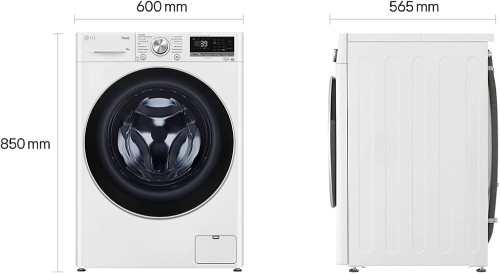 LG 9 kg, F4WV709P1E – Mașină de spălat Clasa A, Steam, TurboWash 360°, WiFi, import Germania 🇩🇪