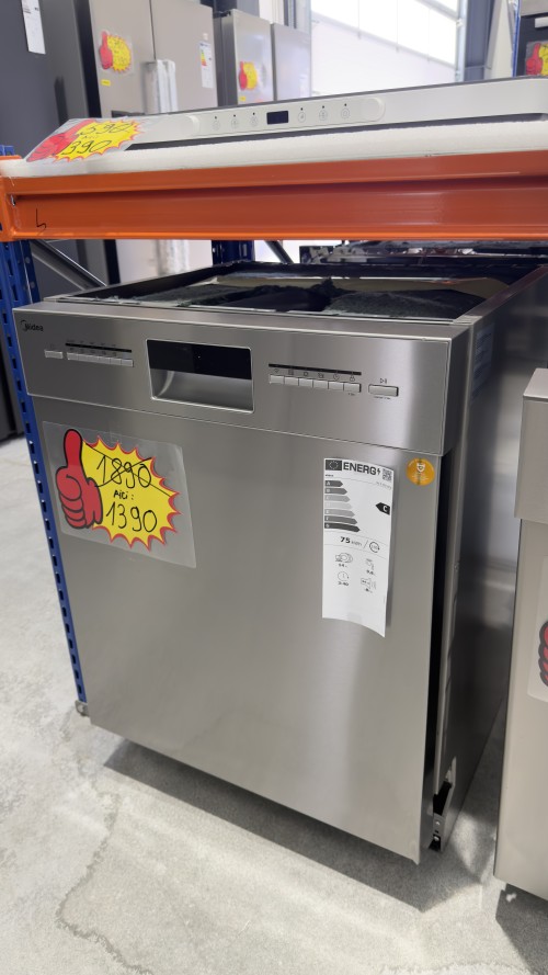 Midea 14 seturi, SU 5.35X14CS – Mașină de spălat vase Clasa C, WiFi, Auto Open Door, import Germania 🇩🇪