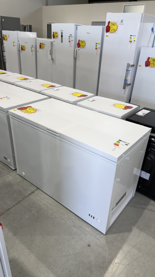Hanseatic 300L, HGT128A – Ladă frigorifică Clasa A, 95 kWh/an, import Germania 🇩🇪