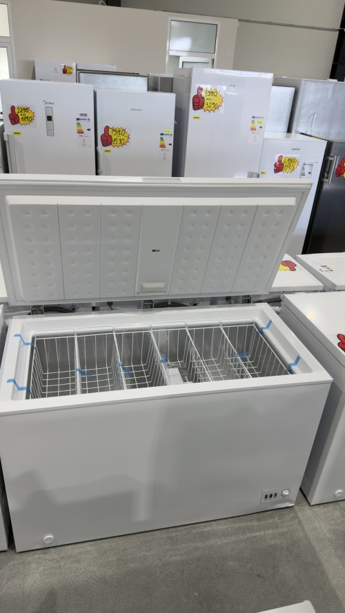 Hanseatic 300L, HGT128A – Ladă frigorifică Clasa A, 95 kWh/an, import Germania 🇩🇪
