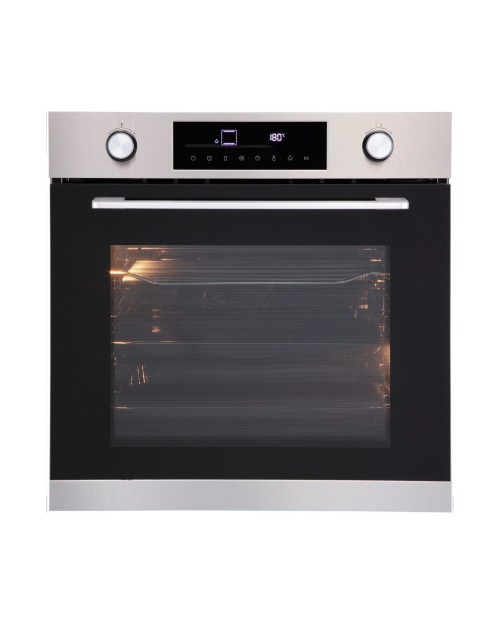 Hanseatic 72L, HBO7212A1 – Cuptor incorporabil A+, inox, display touch, import Germania 🇩🇪