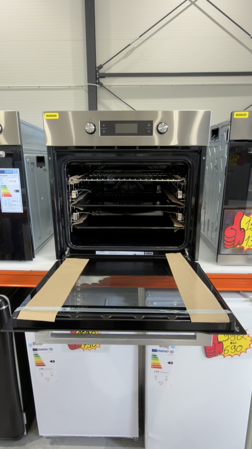 Hanseatic 70L, 65M90E3-E11B200 –Cuptor incorporabil Clasa A, inox, display digital, import Germania 🇩🇪