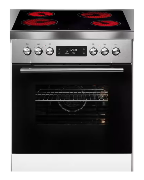 Set cuptor + plită vitroceramică Hanseatic HB70AS+HC46CB – 70L, 60cm Clasa A, display digital, import Germania 🇩🇪