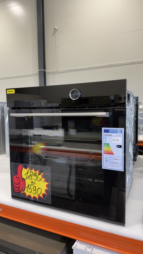 Hanseatic 72L, HBO7214FA2 – Cuptor electric incorporabil AirFry, A++, display touch, import Germania 🇩🇪