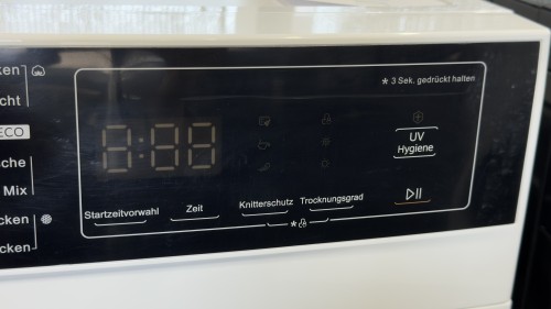 Hanseatic 8 kg, HWT8DGT – Uscator cu pompa de caldura UV Hygiene, D, import Germania 🇩🇪