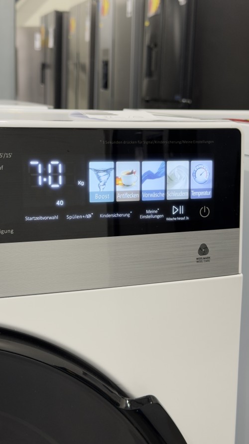 Hanseatic 7 kg, HWMM5714A3 – Mașină de spălat rufe Clasa A, Steam Hygiene, Slim 48 cm, import Germania 🇩🇪