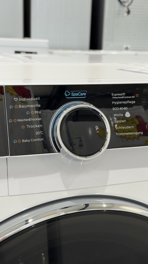 Hanseatic 8 kg / 6 kg, HWDK86AD – Mașină de spălat cu uscător Clasa A/D, 1400 RPM, Slim 48 cm, import Germania 🇩🇪